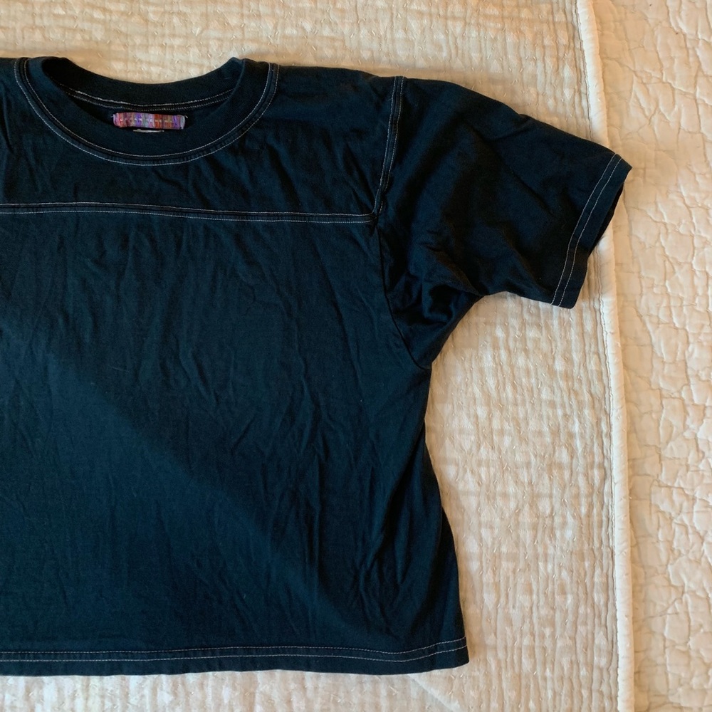 Urban Renewal Charcoal Crop Top